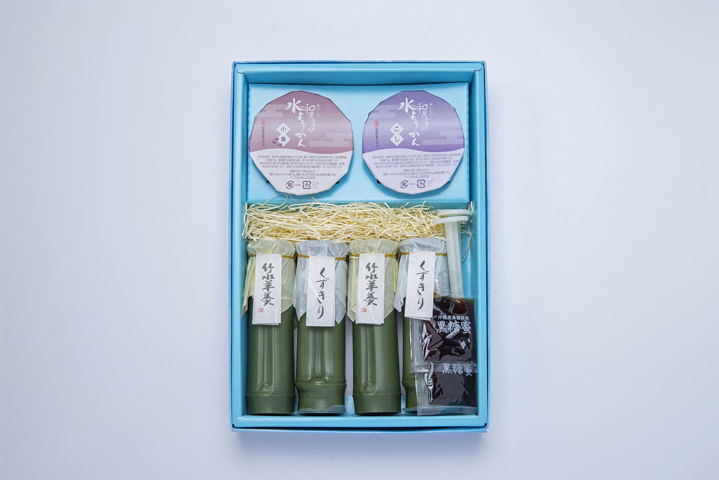 涼風菓撰（水羊羹・くずきり）の写真
